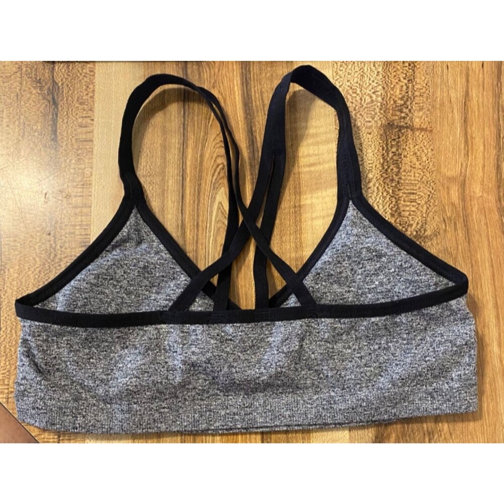 Fruit of the Loom Bra/Bralette~Girls size 36~Gray/Black~Lightly Padded~NEW~NWOT - Picture 2 of 3